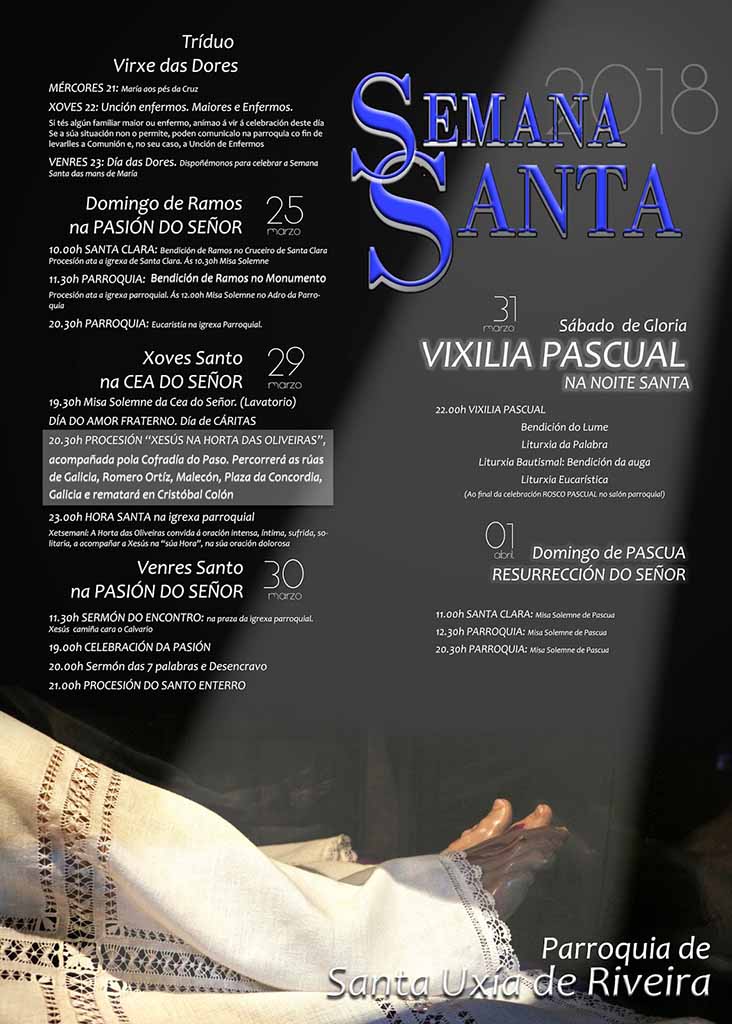 2018 Semana Santa En Riveira