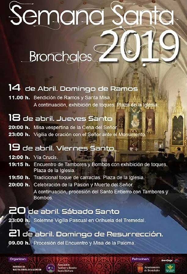 2019 Semana Santa En Bronchales
