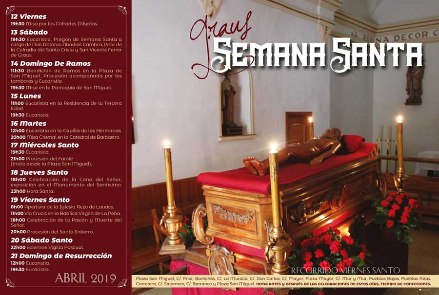 2019 Semana Santa En Graus