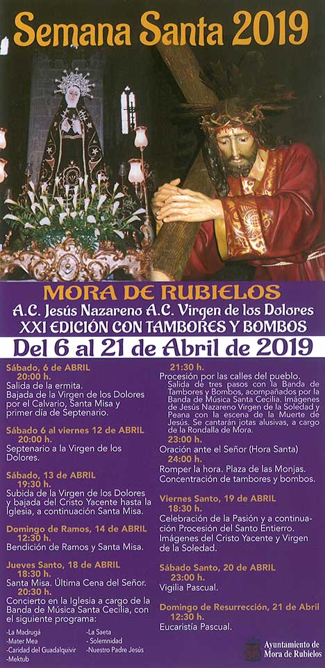 2019 Semana Santa En Mora De Rubielos