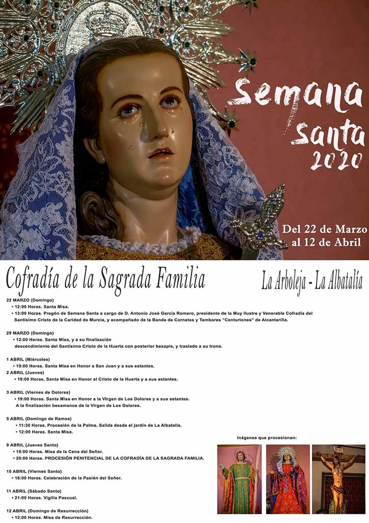 2020 Semana Santa En La Albatalía
