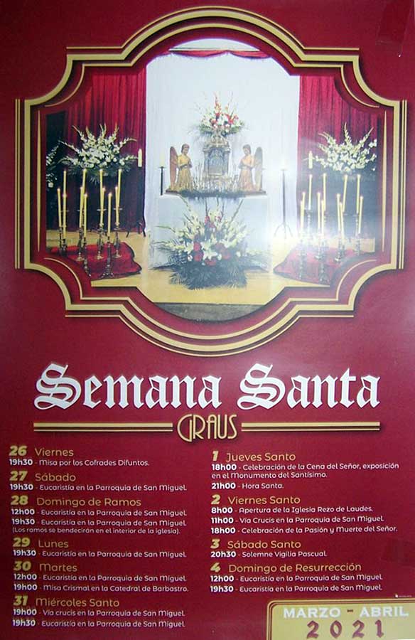 2021 Semana Santa En Graus