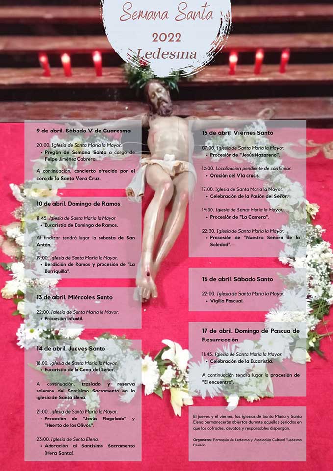 2022 Semana Santa En Ledesma