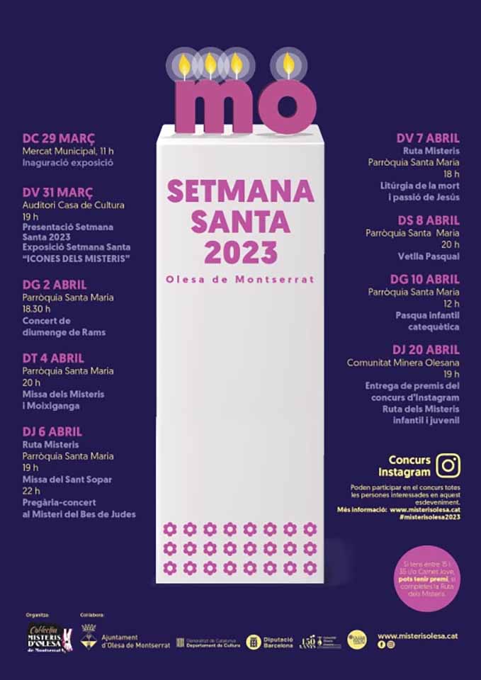 2023 Semana Santa En Olesa De Montserrat
