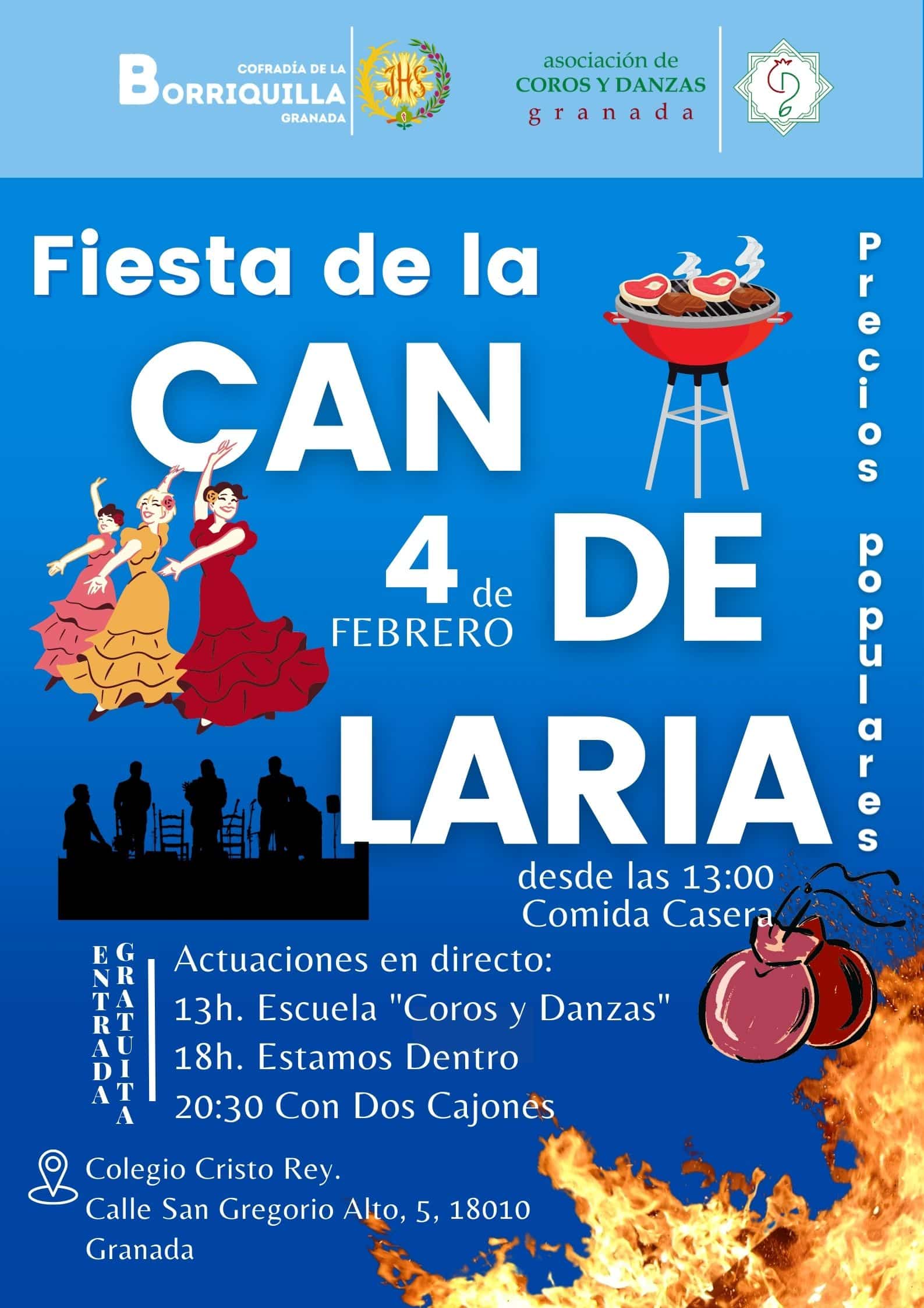 Cartel Fiesta de la Candelaria