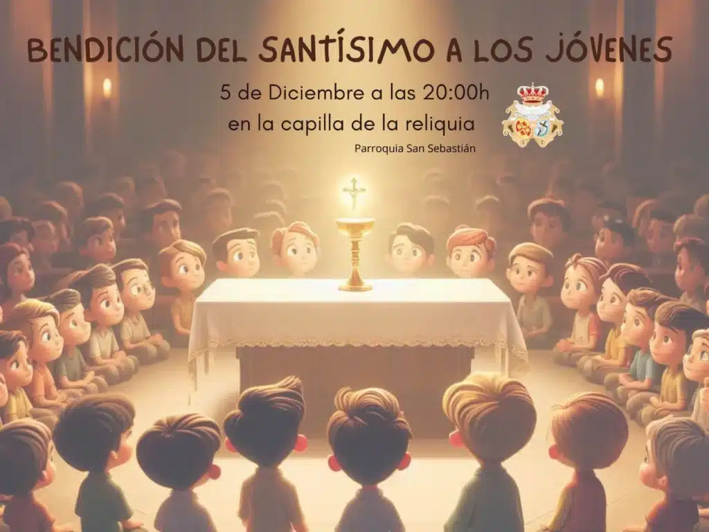 JUEVES SACRAMENTAL A LOS JÓVENES