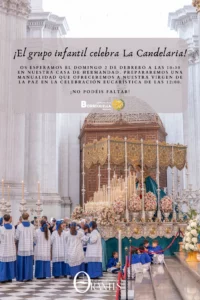 Cartel Candelaria Grupo Infantil