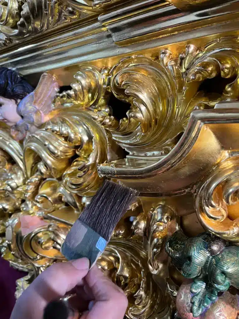 Mantenimiento Del Dorado Del Paso