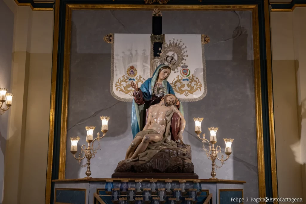 Procesión Virgen De La Piedad, Cartagena